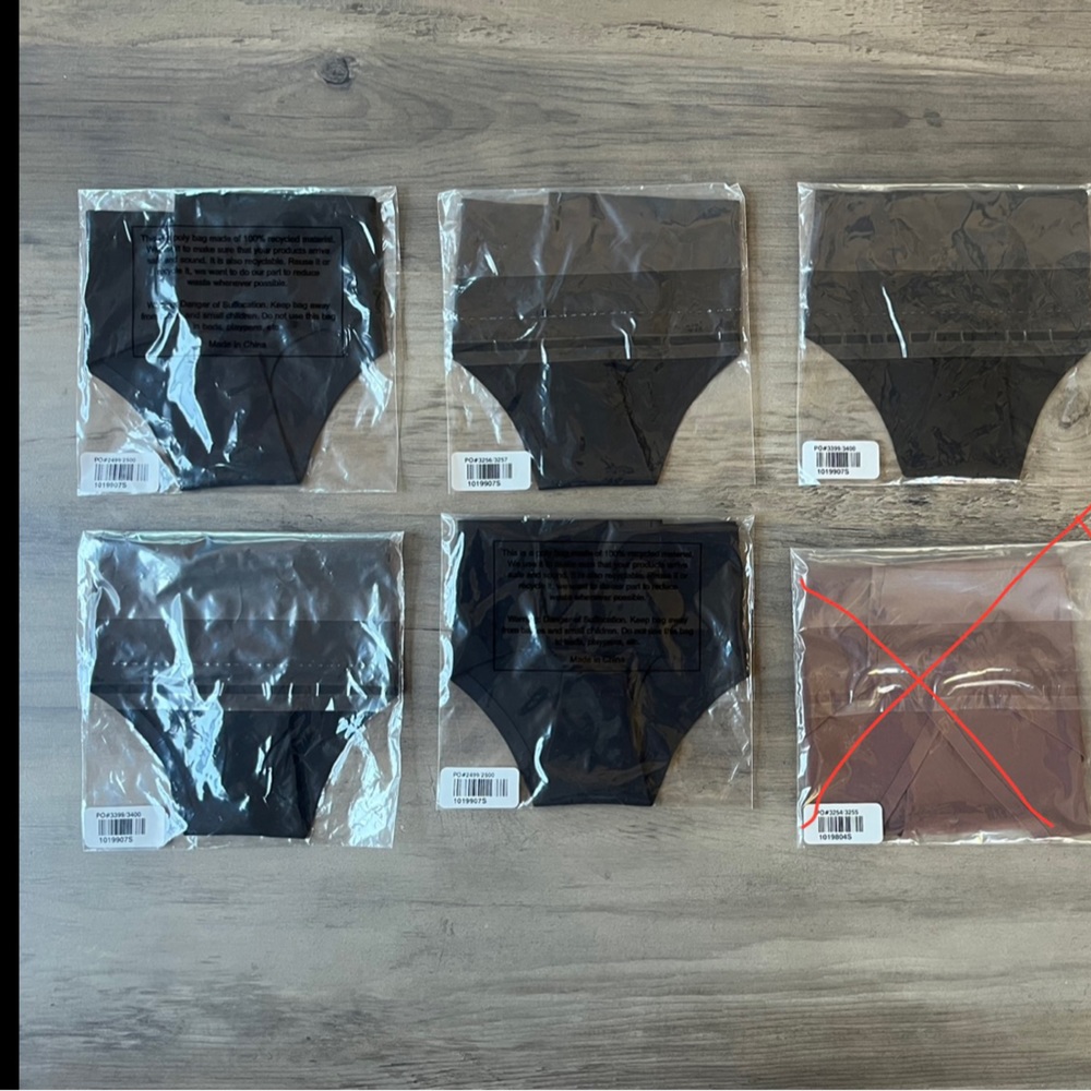 ThirdLove Comfort stretch thong (x5)